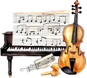 Обучение детей на скрипке